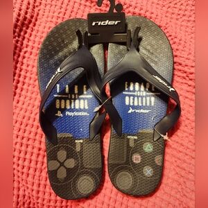 Rider PlayStation Flip Flops Take The Control Escape The Reality